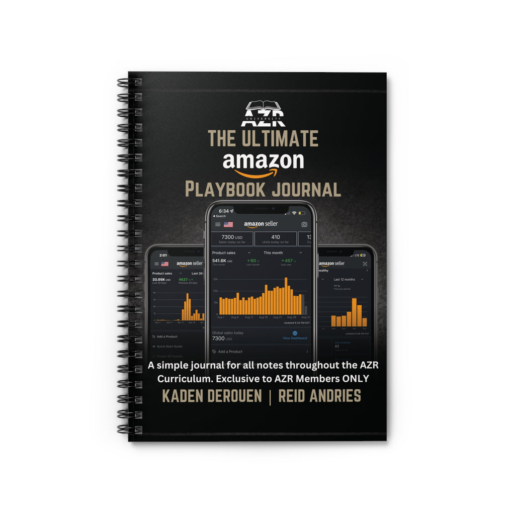 Ultimate Amazon Playbook Journal ($1.5k)