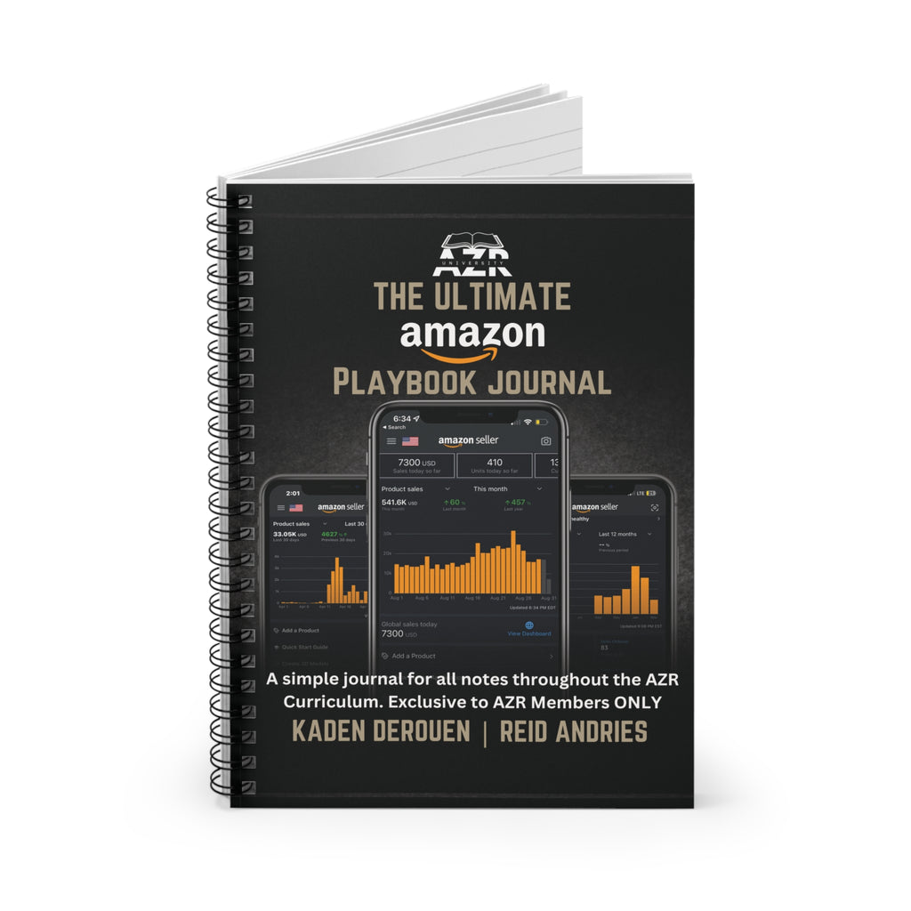 Ultimate Amazon Playbook Journal ($1.5k)